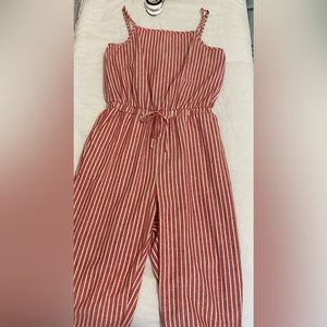 Striped Jumpsuit